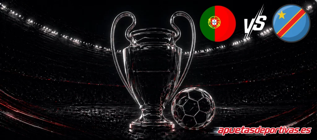 Pronósticos detallados Portugal vs RD Congo
