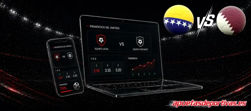 Pronósticos detallados Bosnia-Herzegovina vs Catar