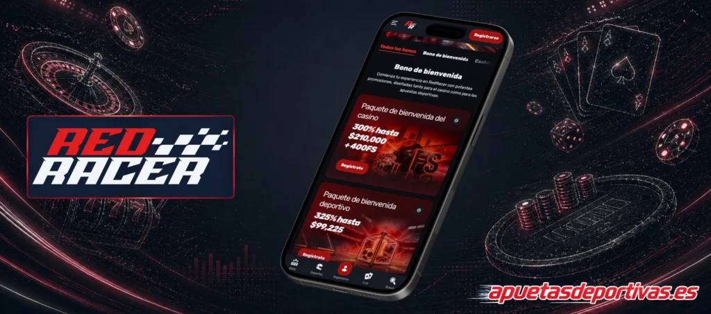 Bonos de RedRacer Casino