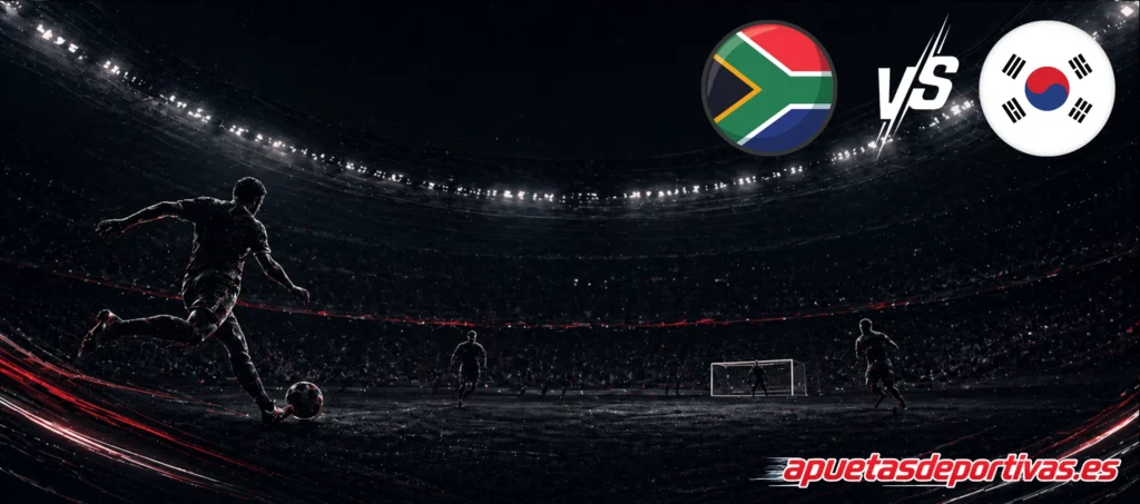 Sudáfrica vs Corea del Sur