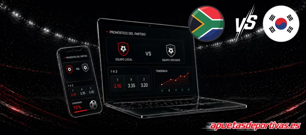 Sudáfrica vs Corea del Sur