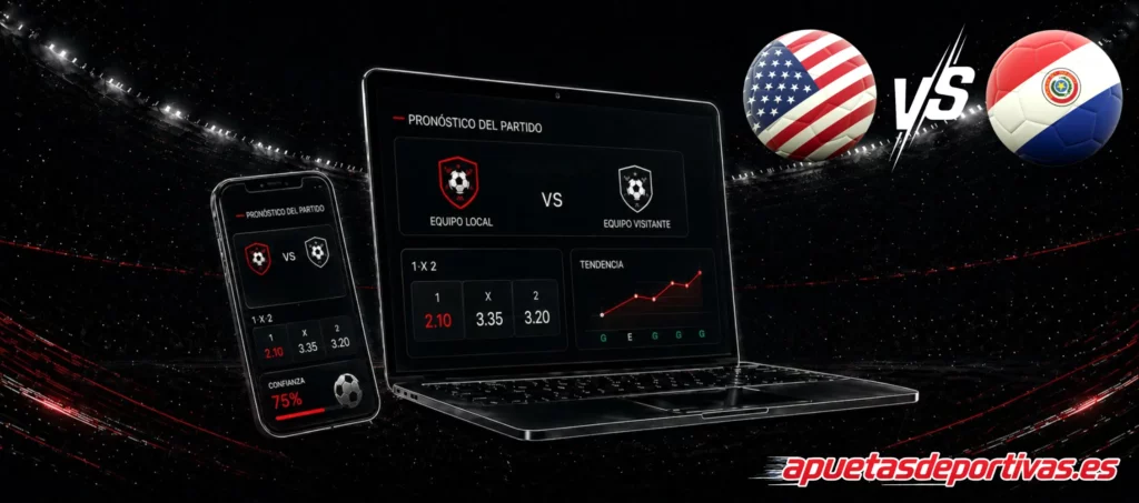 Pronósticos detallados United States vs Paraguay
