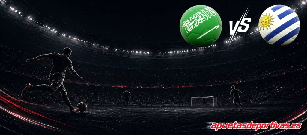 pronóstico deportivo Arabia Saudí Uruguay