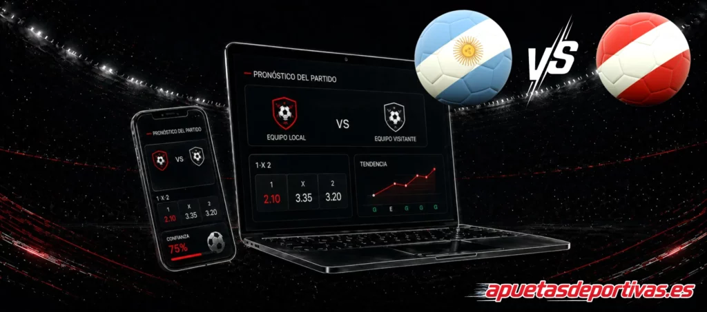 predicciones Argentina vs Austria