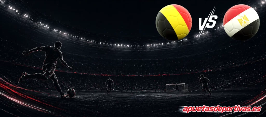 pronóstico deportivo Bélgica Egipto