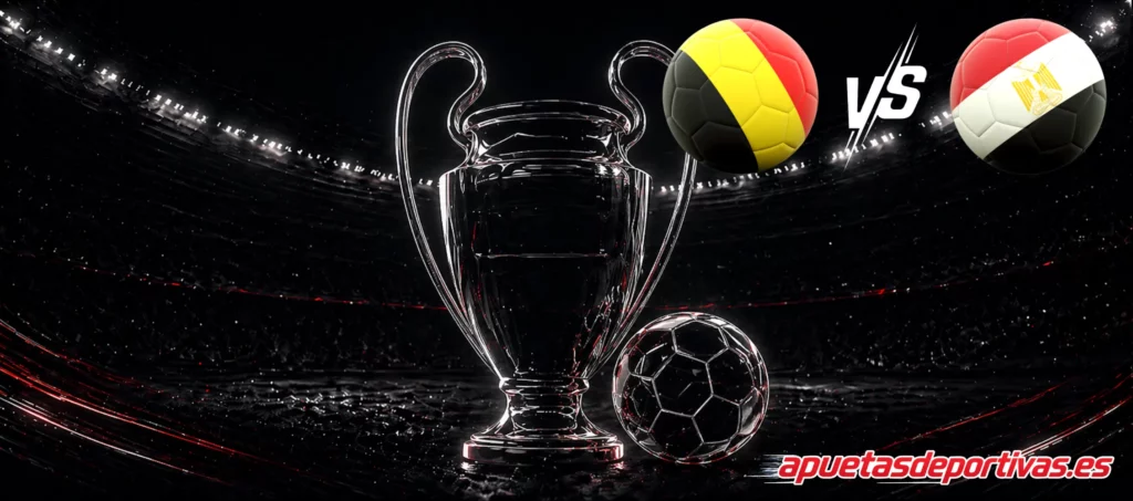 predicción Bélgica vs Egipto