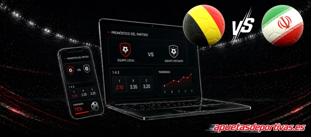 predicciones Bélgica vs Irán