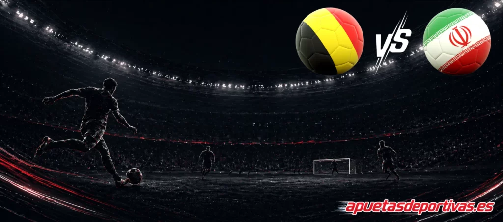 pronóstico deportivo Bélgica Irán