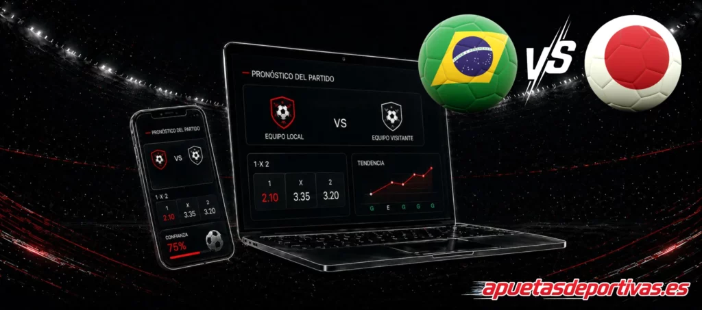 predicciones Brasile vs Giappone