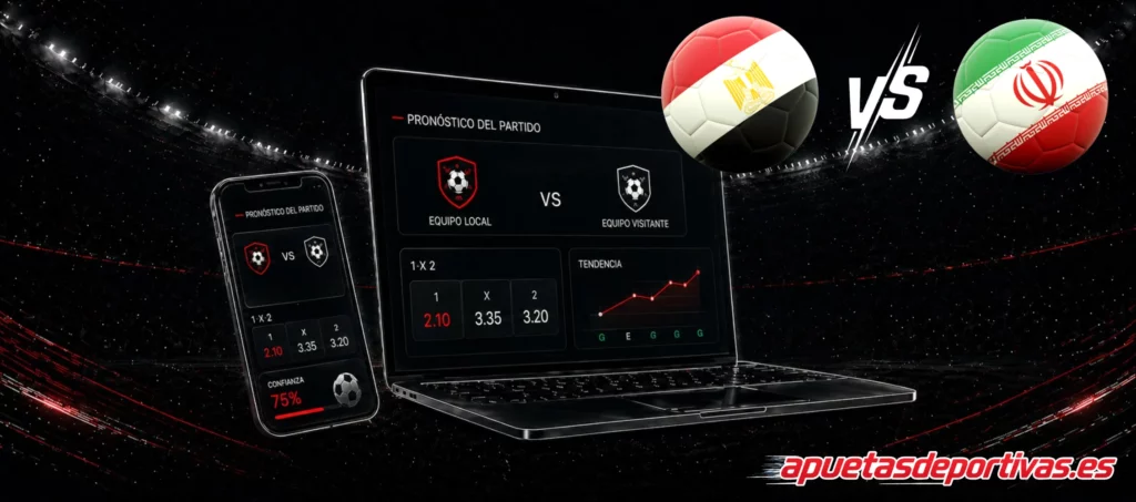 predicciones Egipto vs Irán