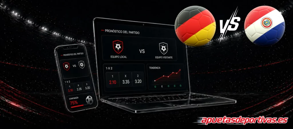predicciones Germania vs Paraguay