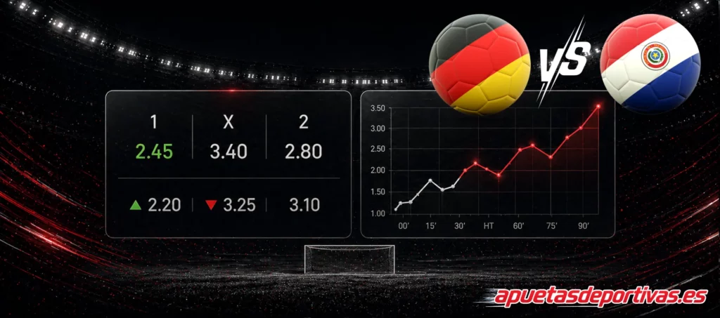 pronóstico del partido Germania Paraguay