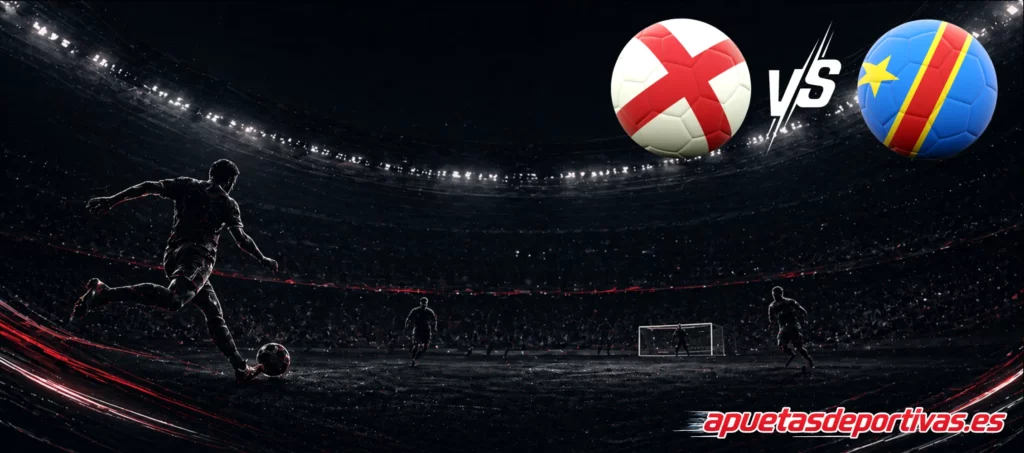pronóstico deportivo Inglaterra RD Congo
