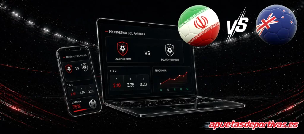 predicciones Irán vs Nueva Zelanda