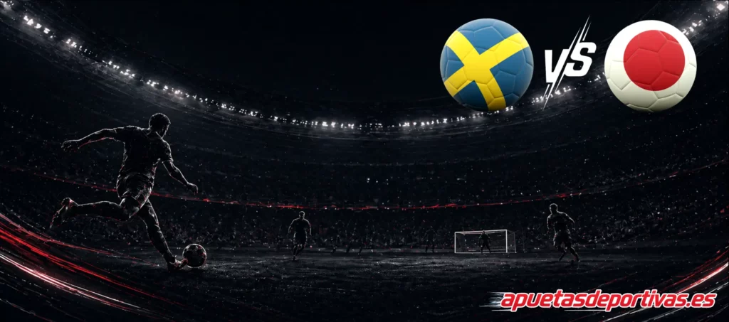 Pronóstico principal del partido Japón vs Suecia