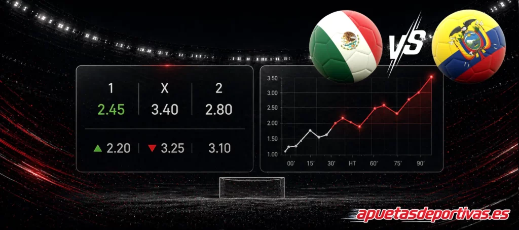 pronóstico del partido Messico Ecuador