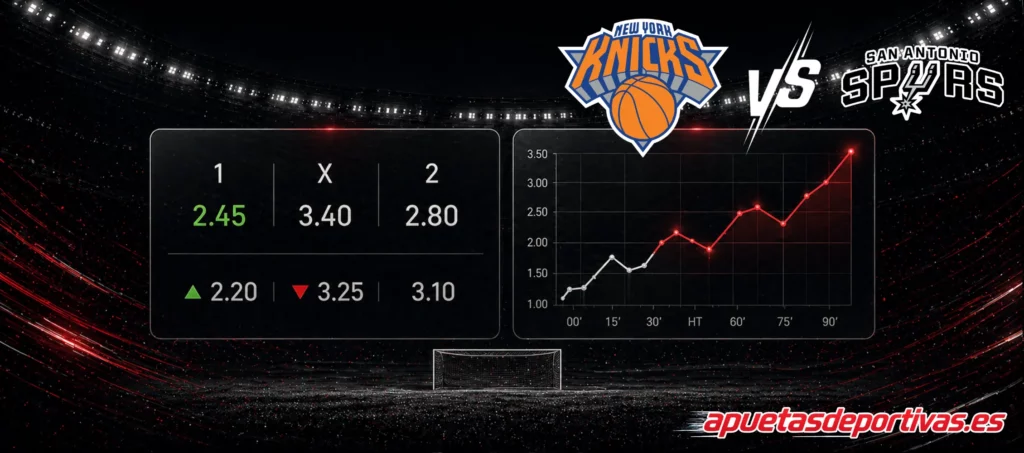 predicciones New York Knicks vs San Antonio Spurs