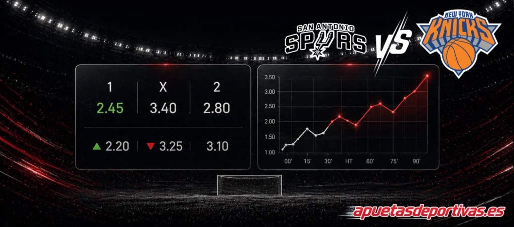 predicciones San Antonio Spurs vs New York Knicks