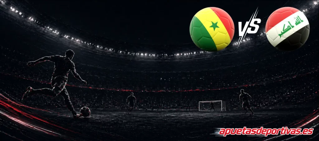 Pronóstico principal del partido Senegal vs Irak