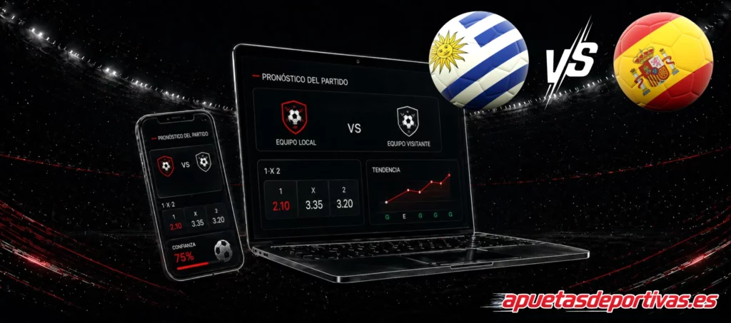 predicciones Uruguay vs España