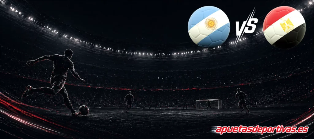 pronóstico deportivo Argentina Egipto