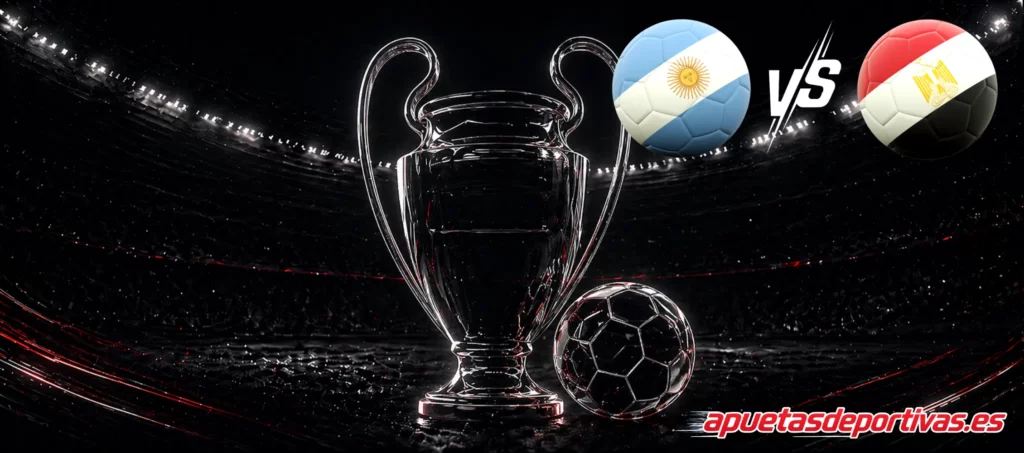 predicción Argentina vs Egipto
