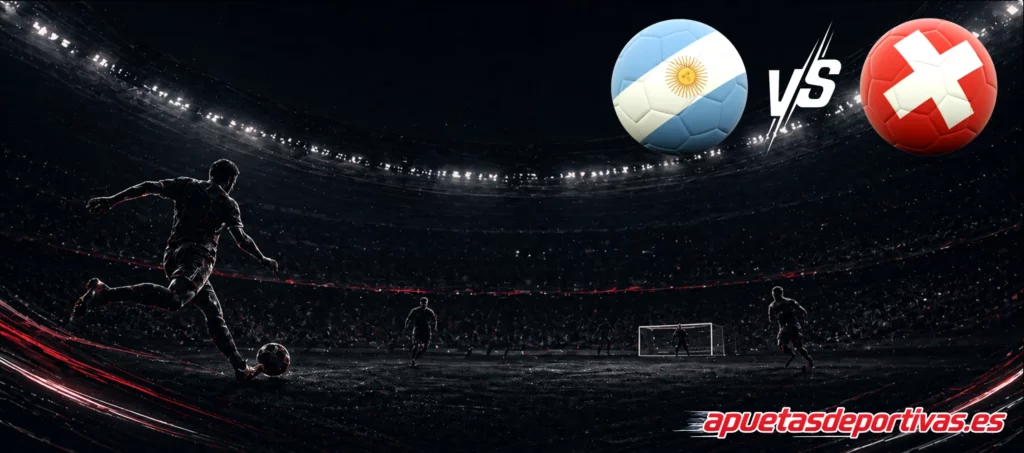 pronóstico deportivo Argentina Suiza