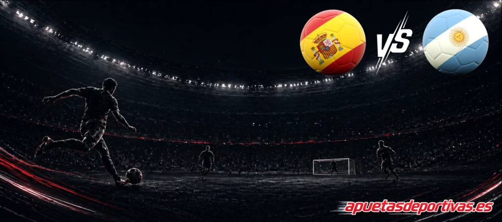pronóstico deportivo España Argentina