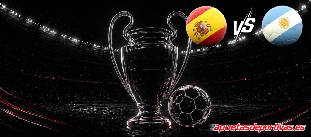 predicción España vs Argentina