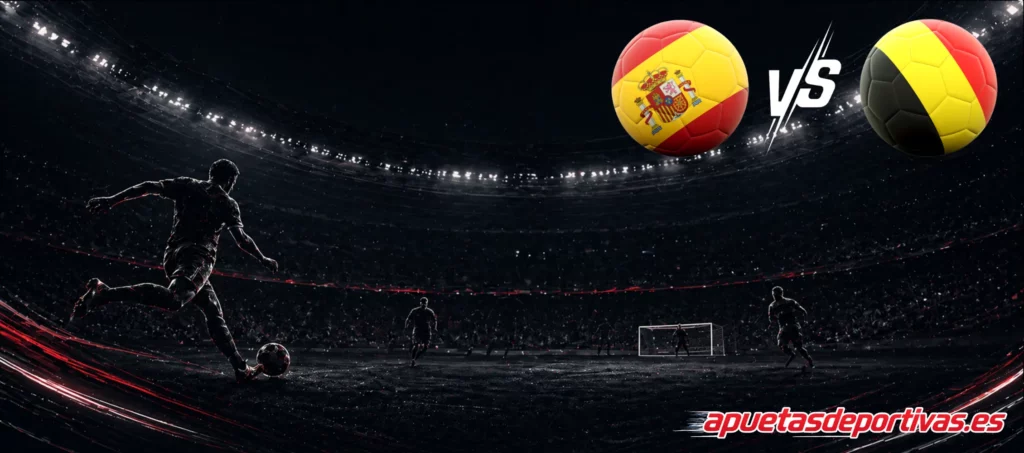 pronóstico deportivo España Bélgica