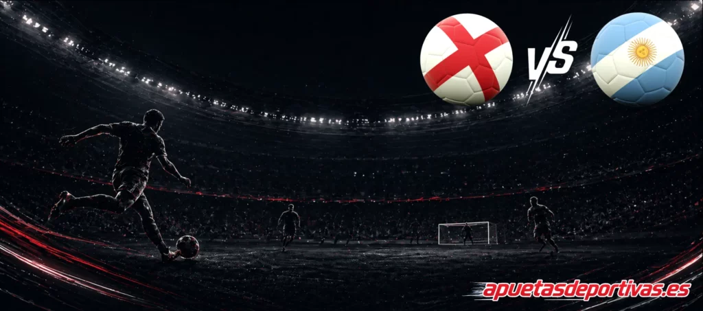 pronóstico deportivo Inglaterra Argentina
