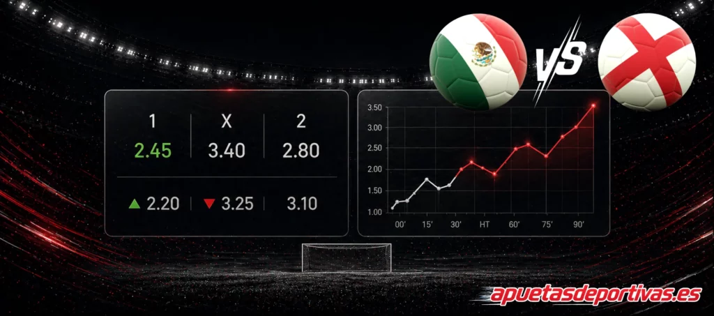 pronóstico del partido México Inglaterra