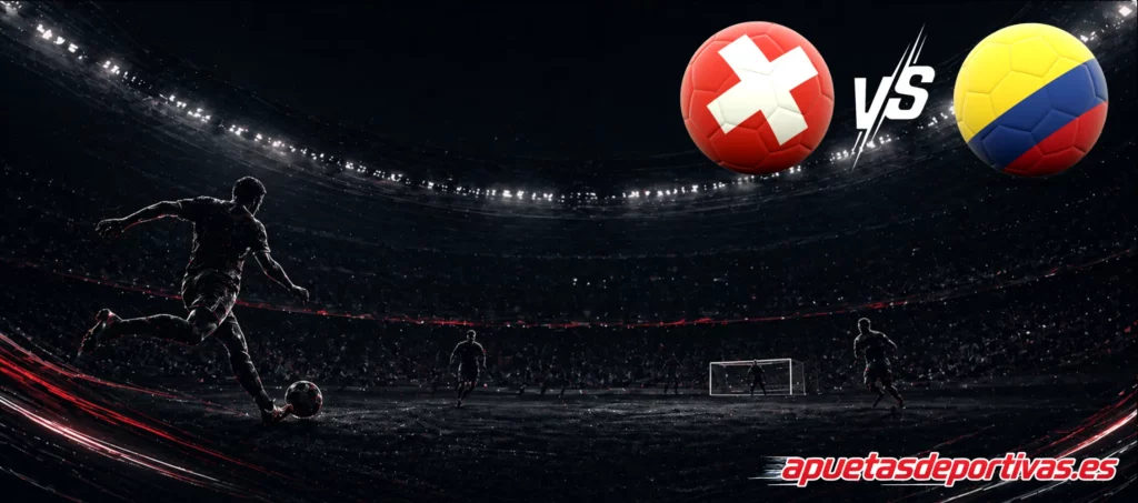 pronóstico deportivo Suiza Colombia